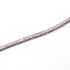 Glass Rhinestone Cords OCOR-WH0065-09-2