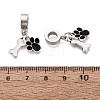 Alloy Enamel European Dangle Charms FIND-Q121-01D-P-3