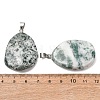 Natural Tree Agate Pendants GG-K002-05J-2