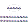 Ion Plating(IP) 304 Stainless Steel Flower Link Chains STAS-B041-08MC-2