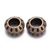 Tibetan Style Alloy European Beads TIBEB-EAA386Y-AB-FF-2