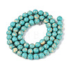 Synthetic Turquoise Beads Strands G-N364-08B-01-3