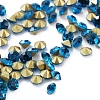 Pointed Back Glass Rhinestone Cabochons RGLA-C003-01A-04-1