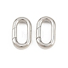 Brass Spring Gate Rings KK-H292-58B-P-1