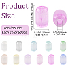 550Pcs 11 Colors Drawbench Style Glass Seed Beads SEED-YW0003-22-3