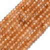 Natural Garnet Beads Strands G-G106-A38-01-1