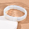 Opalite Faceted Beaded Stretch Bracelets for Women BJEW-K251-08L-3