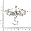 Alloy Rhinestone Big Pendants X-FIND-I060-01AS-05-3