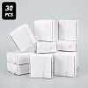 Marble Pattern Foldable Creative Kraft Paper Box CON-WH0077-13A-5