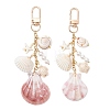 Shell Pendant Decorations HJEW-TA00476-1