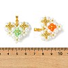 Glass Pendants PALLOY-MZ01351-3