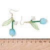 Acrylic & Lampwork Dangle Earrings EJEW-MZ00711-3