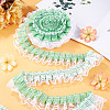 12.5 Yards Polyester Pleated Ribbon OCOR-TA0003-84A-4