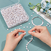 Plating Acrylic Beads PACR-CA0001-04-3