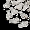 Natural Quartz Crystal Pendants G-B127-10P-17-5