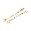 304 Stainless Steel Curb Chain Extender X-STAS-G310-06G-3