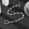 Tarnish Resistant 304 Stainless Steel Link Chain Bracelets BJEW-P237-30P-4