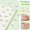 40Pcs 2 Colors Brass Charms KK-BC0014-04-4