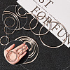 Iron Open Jump Rings FIND-SP0002-63A-6