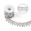 Iron Crystal Rhinestone Cup Chain CH-CW0001-02-2