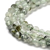 Natural Prehnite Beads Strands G-G140-A19-03-4