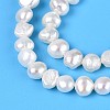 Natural Cultured Freshwater Pearl Beads Strands PEAR-T006-18B-4