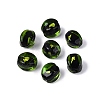 Handmade Silver Foil Glass Beads FOIL-N034-01E-1