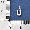 925 Sterling Silver with Cubic Zirconia Charms STER-Q004-01U-S-3