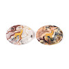Natural Crazy Agate Cabochons G-T143-28L-1