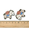 Printed Wooden Pendants WOOD-T033-01D-3
