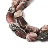 Natural Rhodonite Beads Strands GG-CBADF20-B14-4