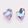 K9 Glass Rhinestone Pendants GLAA-F083-01A-02-1