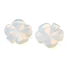 Synthetic Opalite Carved Clover Display Decorration GG-CBA6D08-D09-2