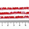 Transparent Glass Beads Strands EGLA-A044-T4mm-MB01-5