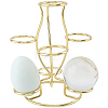 7-Slot Alloy Easter Egg Display Stands ODIS-WH20010-13A-G-1