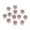 Zinc Alloy Beads Spacers PALLOY-Q062-R-1