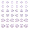105Pcs 3 Styles Electroplate Opaque Solid Color Glass Beads Strands GLAA-TA0004-40A-1