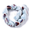 Handmade Porcelain Beads PORC-S498-01E-4