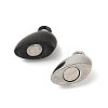 304 Stainless Steel Two Tone Magnetic Clasps STAS-Z147-03EB-01-3
