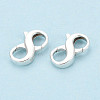 925 Sterling Silver Double Opening Lobster Claw Clasps STER-T008-73S-02-2