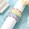 7Pcs Gemstone Stretch Bracelet Sets BJEW-JB11174-3