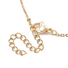 304 Stainless Steel Satellite Chain Bracelet Makings X-BJEW-JB10587-02-4