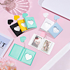 18 Sets 6 Colors PVC Mini Photo Album AJEW-WA0004-97-5