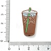 Coffee Theme Silicone Beads SL-CBACE28-01C-3