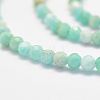 Natural Amazonite Bead Strands LS-G-P279-42-3mm-3