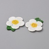 Crochet Flower Appliques DIY-WH0502-05F-2