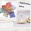 100Pcs Rose Printed Organza Bags OP-SP0001-06C-5
