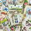 100Pcs 50 Styles Scrapbook Paper Pads PW-WG04113-01-1