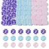 20Pcs Transparent Spray Painted Glass Beads GLAA-FS0002-40C-2
