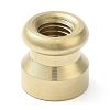 Golden Tone Round Wax Seal Brass Stamp Heads AJEW-M040-01G-R-3